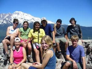 The summit of Black Butte - Mt Shasta, CA